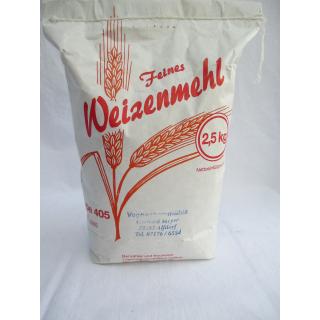 Mehl Weizen 405 2,5 kg