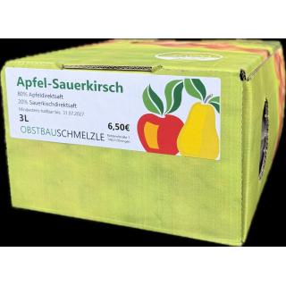 Apfel - Sauerkirschsaft 3 lit
