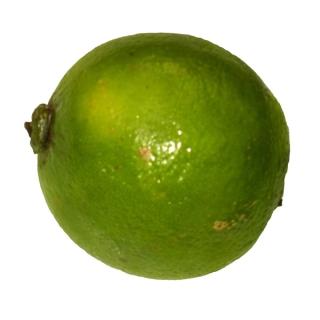 Limetten >Schale nicht zum Verzehr geeignet