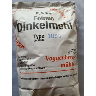 Mehl Dinkel  1050   2,5 kg