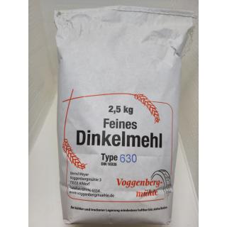 Mehl Dinkel 630 2,5kg