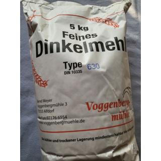 Mehl Dinkel 630 5kg