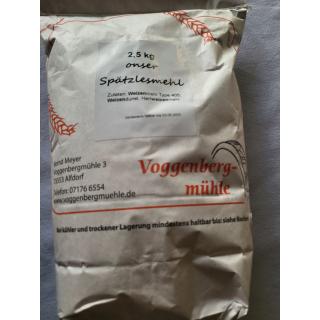 Mehl "Onser Spätzlesmehl" 2,5 kg