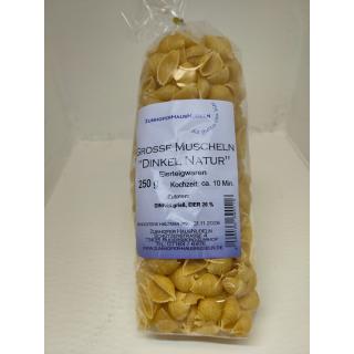 Dinkelnudeln "Große Muscheln" 250 gr