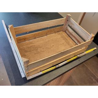 Holzkiste, gebraucht 50x30x18 cm
