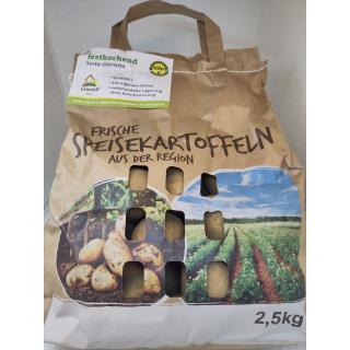 Salatkartoffel "Belana"2,5 kg-Tüte, festkochend